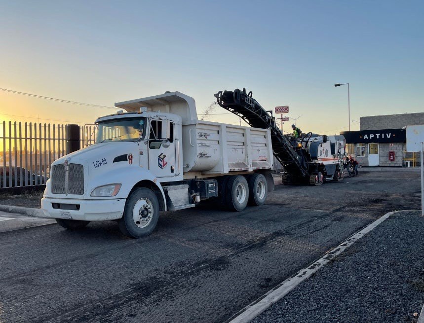 Estacionamiento APTIV · Durango: fotografía del currículum de RP Ingeniería